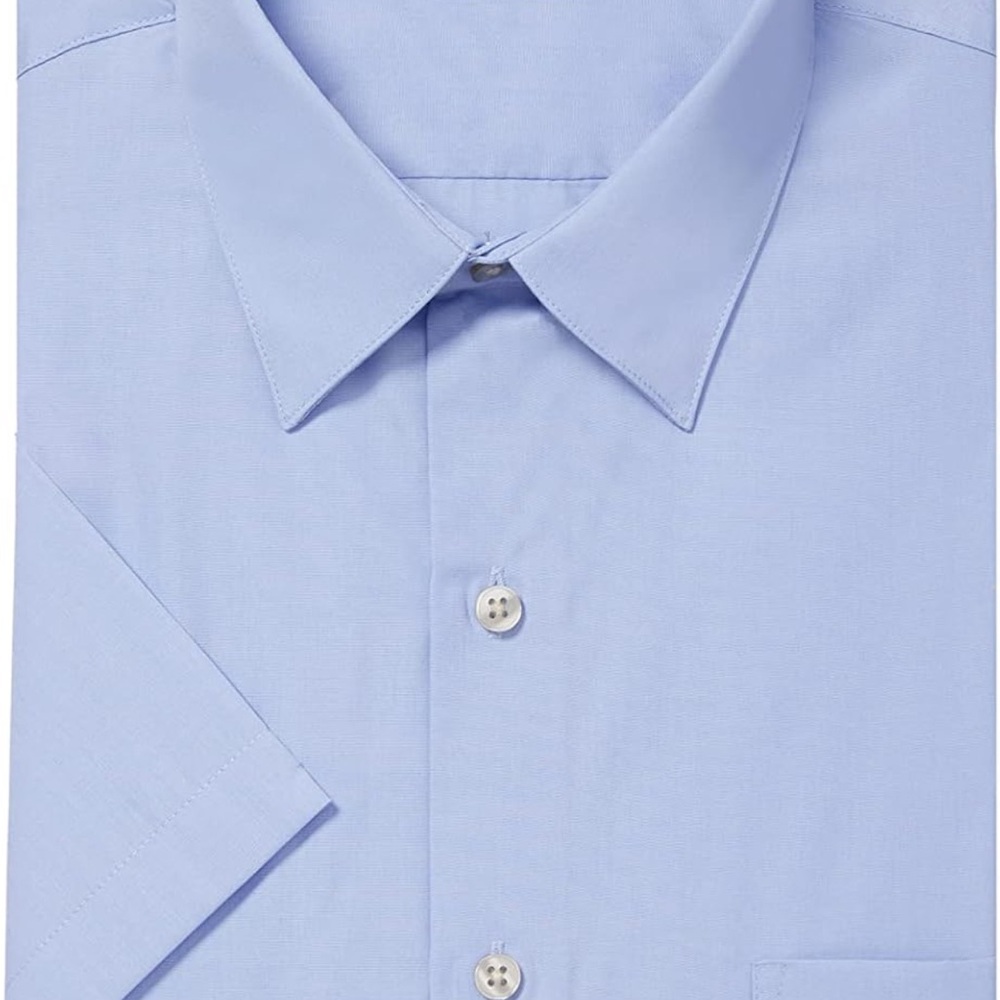 Van Heusen Blue Dress Shirt Classic Fit